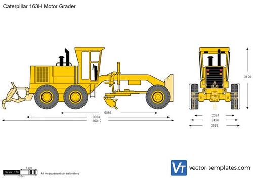 Caterpillar 163H Motor Grader