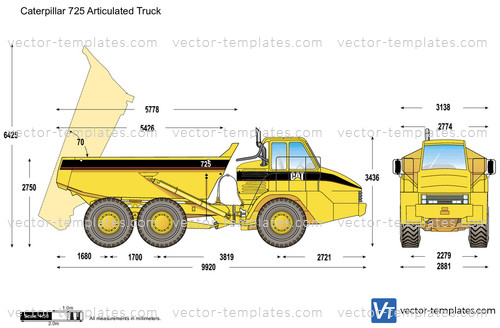 Caterpillar 725 Articulated Truck
