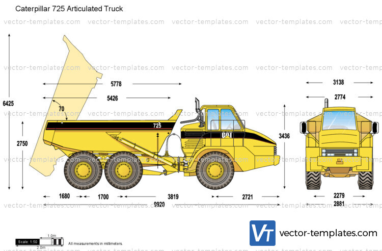 Caterpillar 725 Articulated Truck