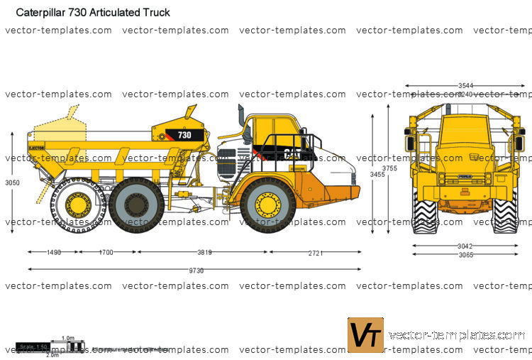 Caterpillar 730 Articulated Truck