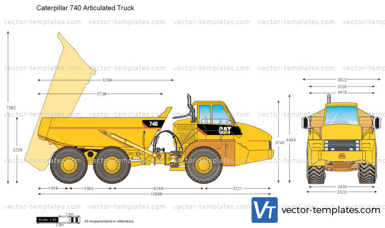 Caterpillar 740 Articulated Truck