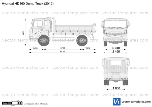 Hyundai HD160 Dump Truck