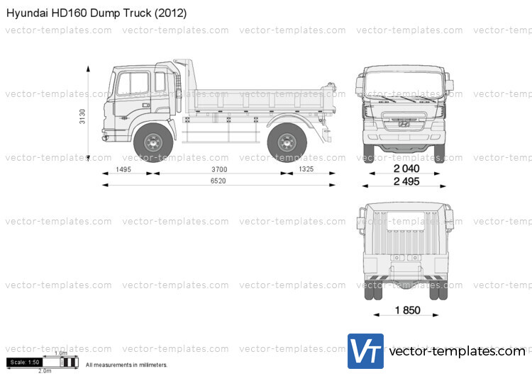 Hyundai HD160 Dump Truck