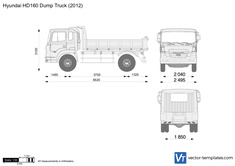 Hyundai HD160 Dump Truck