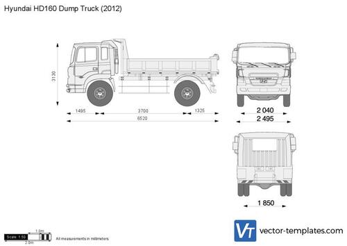 Hyundai HD160 Dump Truck