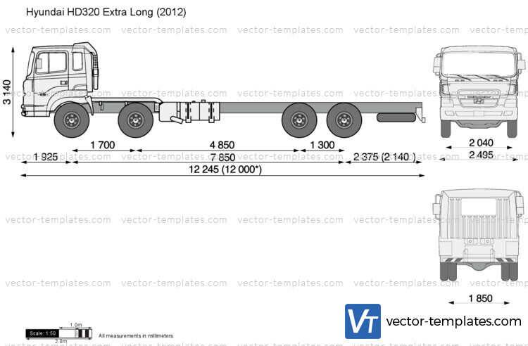 Hyundai HD320 Extra Long