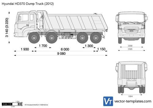 Hyundai HD370 Dump Truck