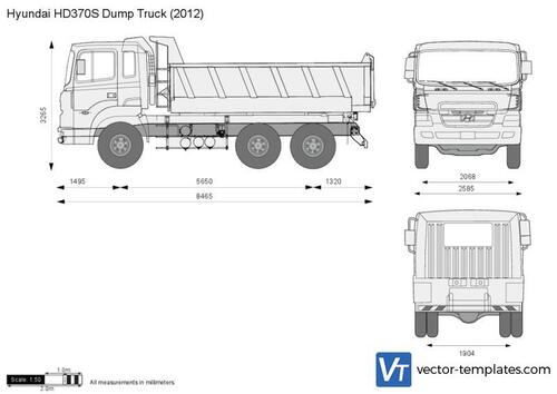 Hyundai HD370S Dump Truck