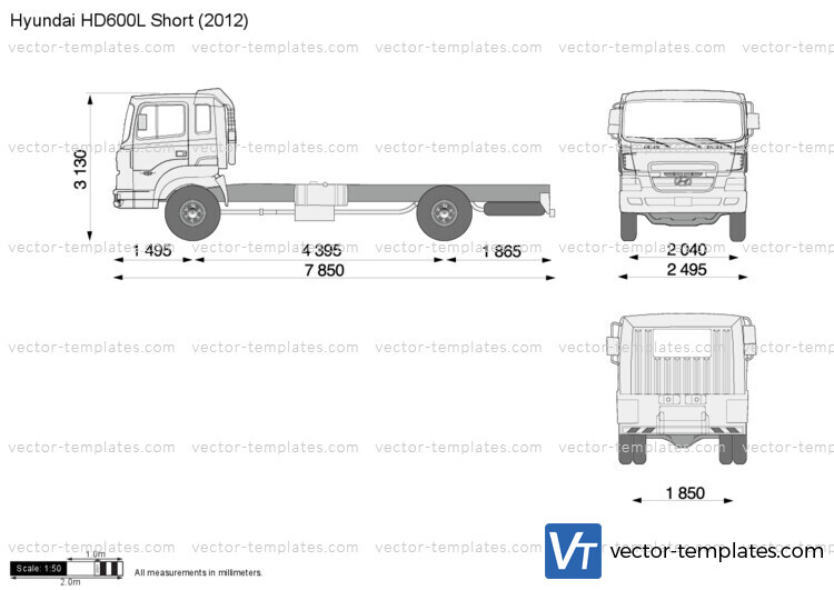 Hyundai HD600L Short