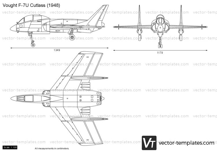 Vought F-7U Cutlass