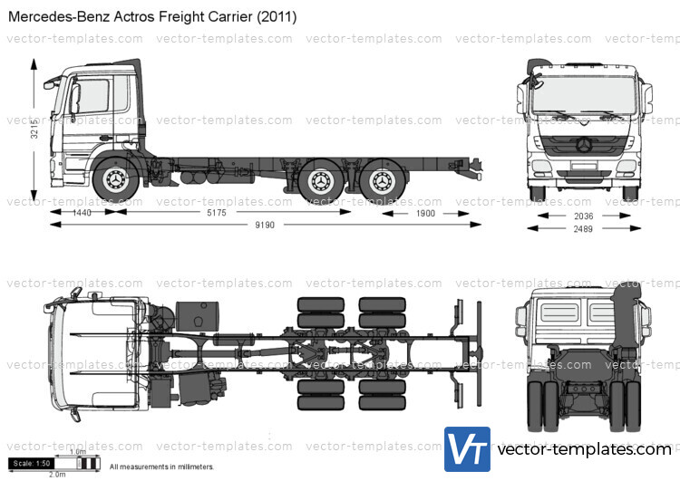 Mercedes-Benz Actros Freight Carrier