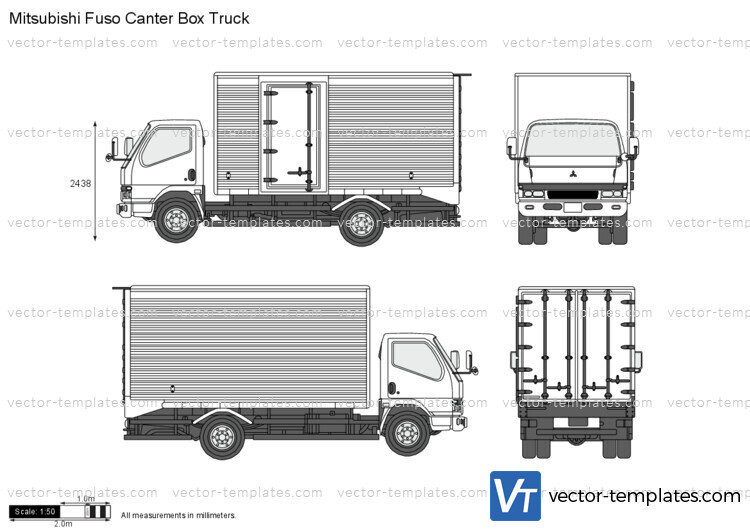 Mitsubishi Fuso Canter Box Truck