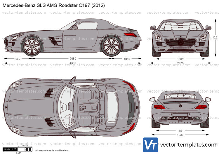 Mercedes-Benz SLS AMG Roadster C197