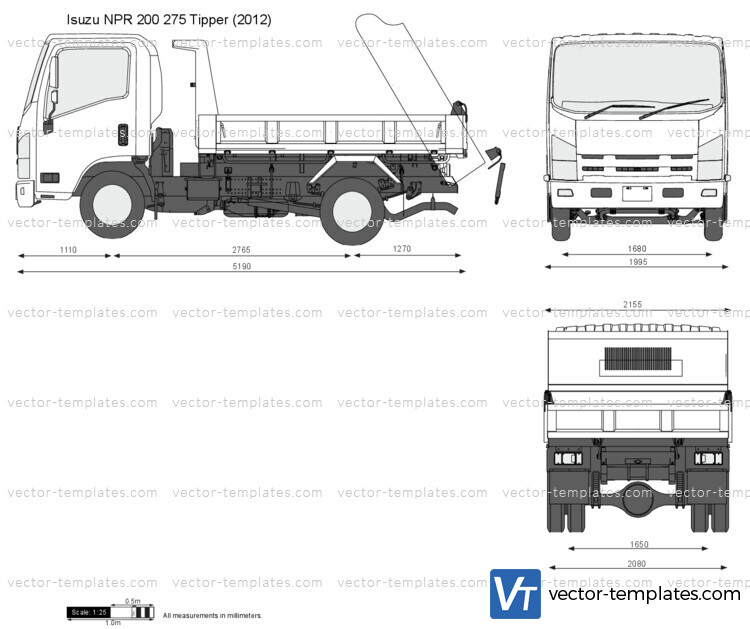 Isuzu NPR 200 275 Tipper