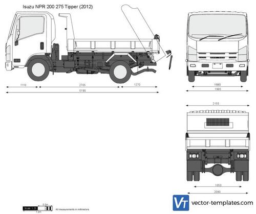 Isuzu NPR 200 275 Tipper