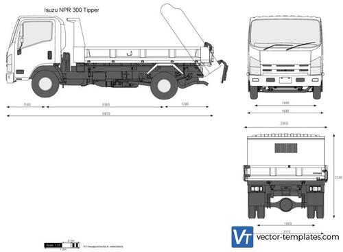 Isuzu NPR 300 Tipper