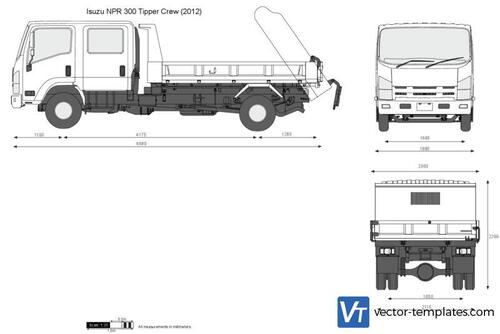 Isuzu NPR 300 Tipper Crew