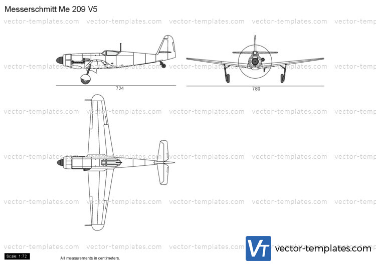 Messerschmitt Me 209 V5