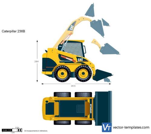 Caterpillar 236B Skid Steer Loader