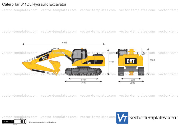 Caterpillar 311DL Hydraulic Excavator