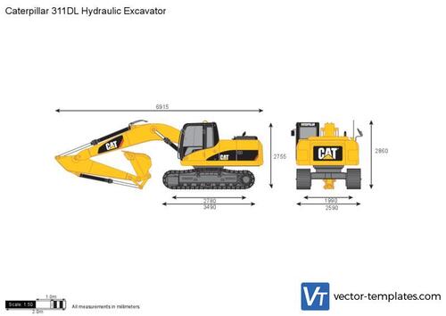 Caterpillar 311DL Hydraulic Excavator