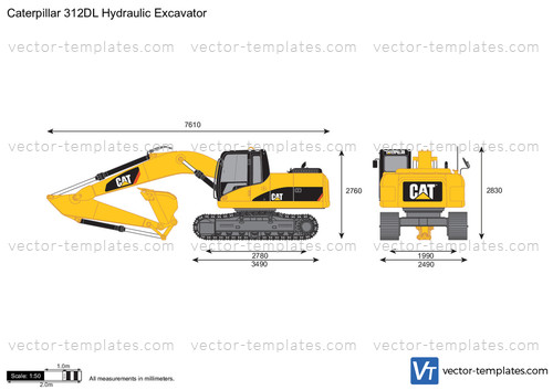 Caterpillar 312DL Hydraulic Excavator
