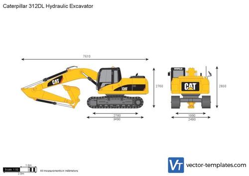 Caterpillar 312DL Hydraulic Excavator