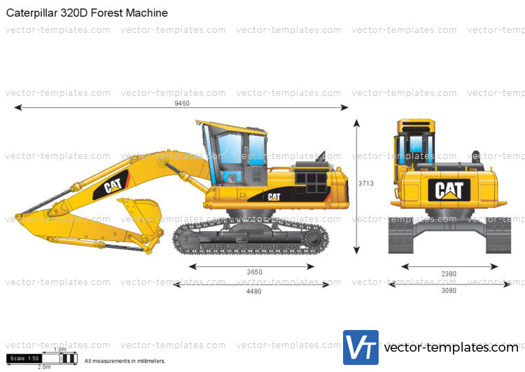 Caterpillar 320D Forest Machine