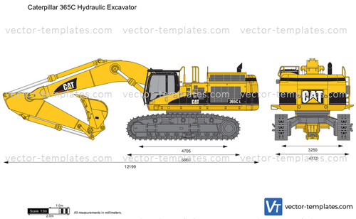 Caterpillar 365C Hydraulic Excavator