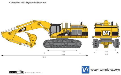 Caterpillar 365C Hydraulic Excavator