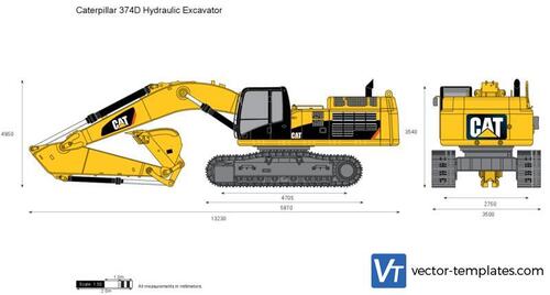 Caterpillar 374D Hydraulic Excavator