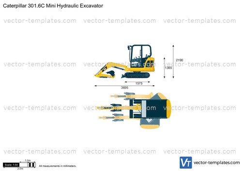 Caterpillar 301.6C Mini Hydraulic Excavator