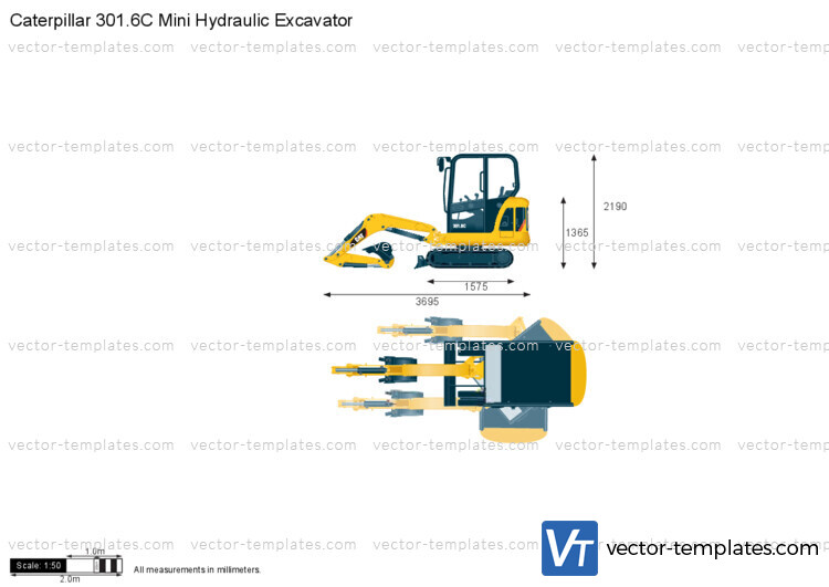 Caterpillar 301.6C Mini Hydraulic Excavator