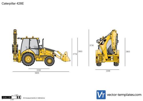 Caterpillar 428E Backhoe Loader