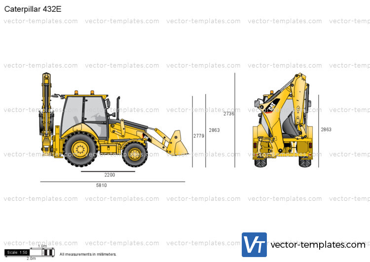 Caterpillar 432E Backhoe Loader