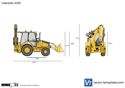 Caterpillar 432E Backhoe Loader