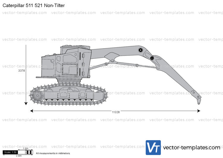 Caterpillar 511 521 Non-Tilter