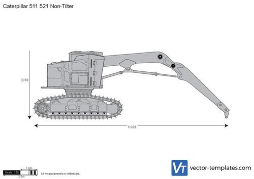 Caterpillar 511 521 Non-Tilter