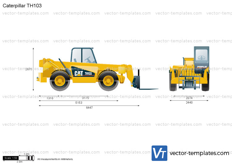 Caterpillar TH103 Telehandler