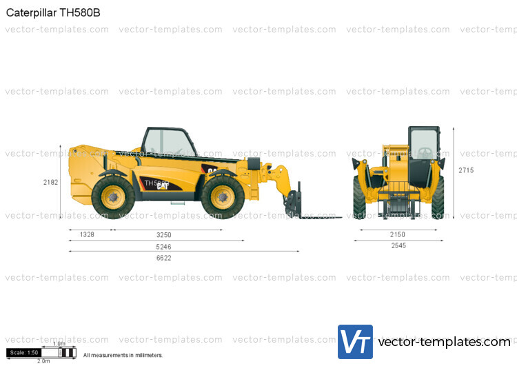 Caterpillar TH580B Telehandler