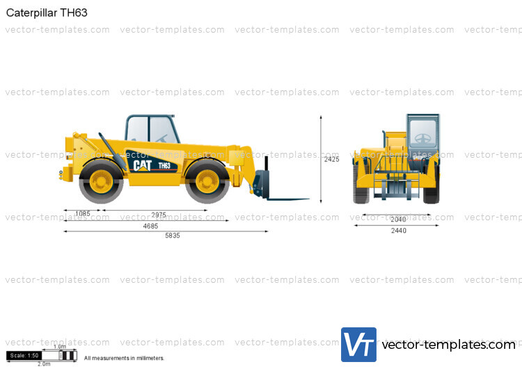 Caterpillar TH63 Telehandler