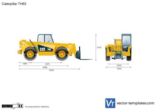 Caterpillar TH63 Telehandler