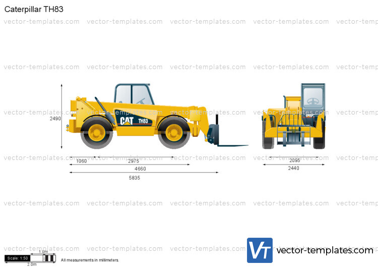 Caterpillar TH83 Telehandler