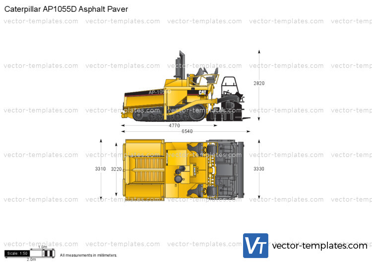 Caterpillar AP1055D Asphalt Paver