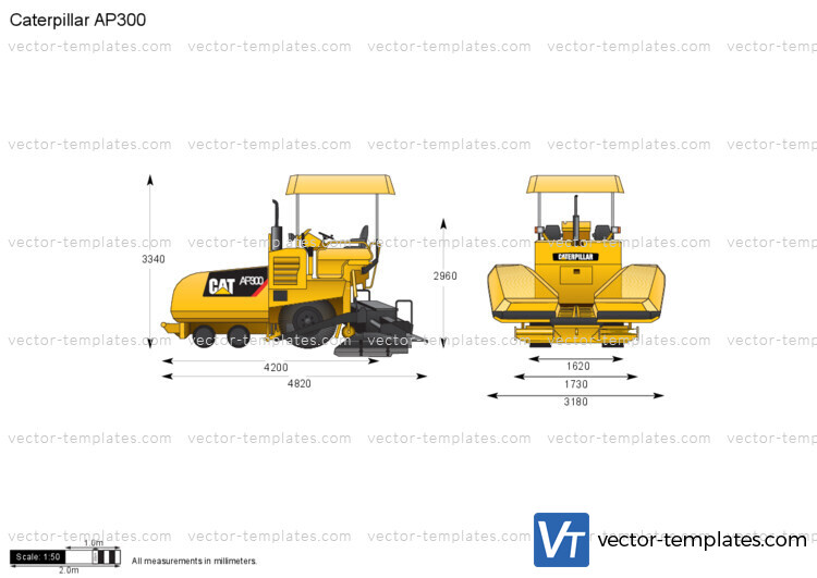 Caterpillar AP300 Asphalt Paver