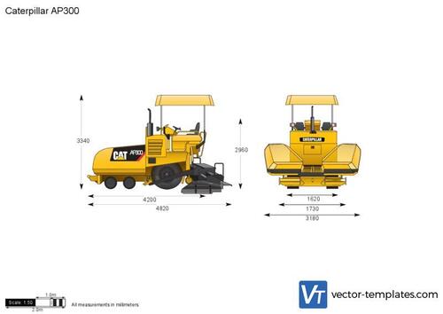 Caterpillar AP300 Asphalt Paver