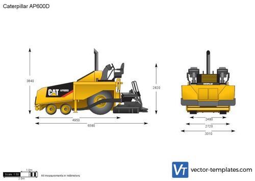 Caterpillar AP600D Asphalt Paver