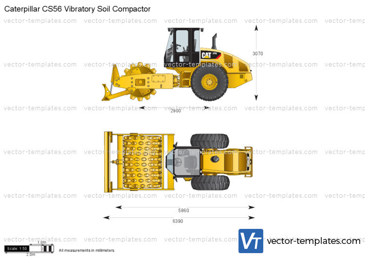 Caterpillar CS56 Vibratory Soil Compactor