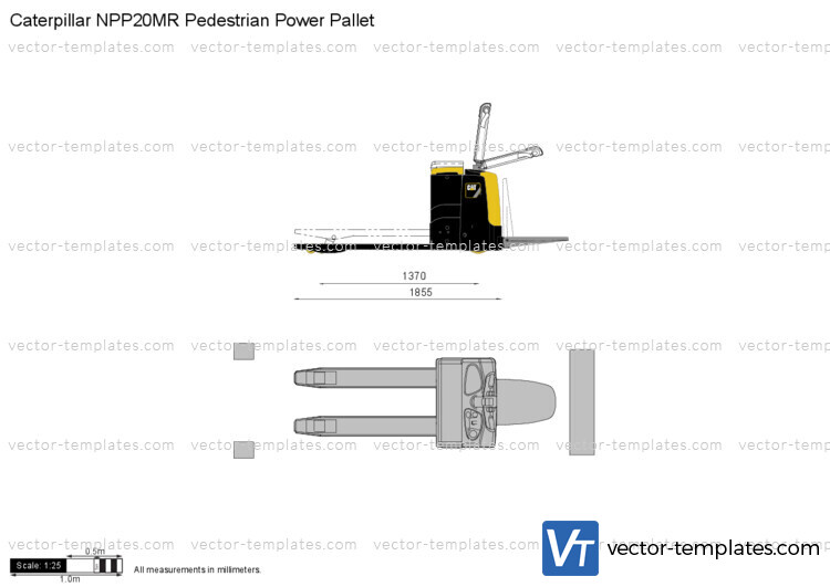 Caterpillar NPP20MR Pedestrian Power Pallet