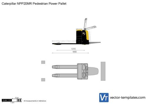 Caterpillar NPP20MR Pedestrian Power Pallet